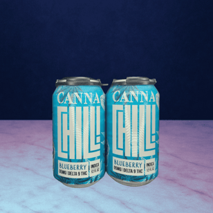 4 Pack - CannaChill Seltzers - 5mg Delta 9 THC