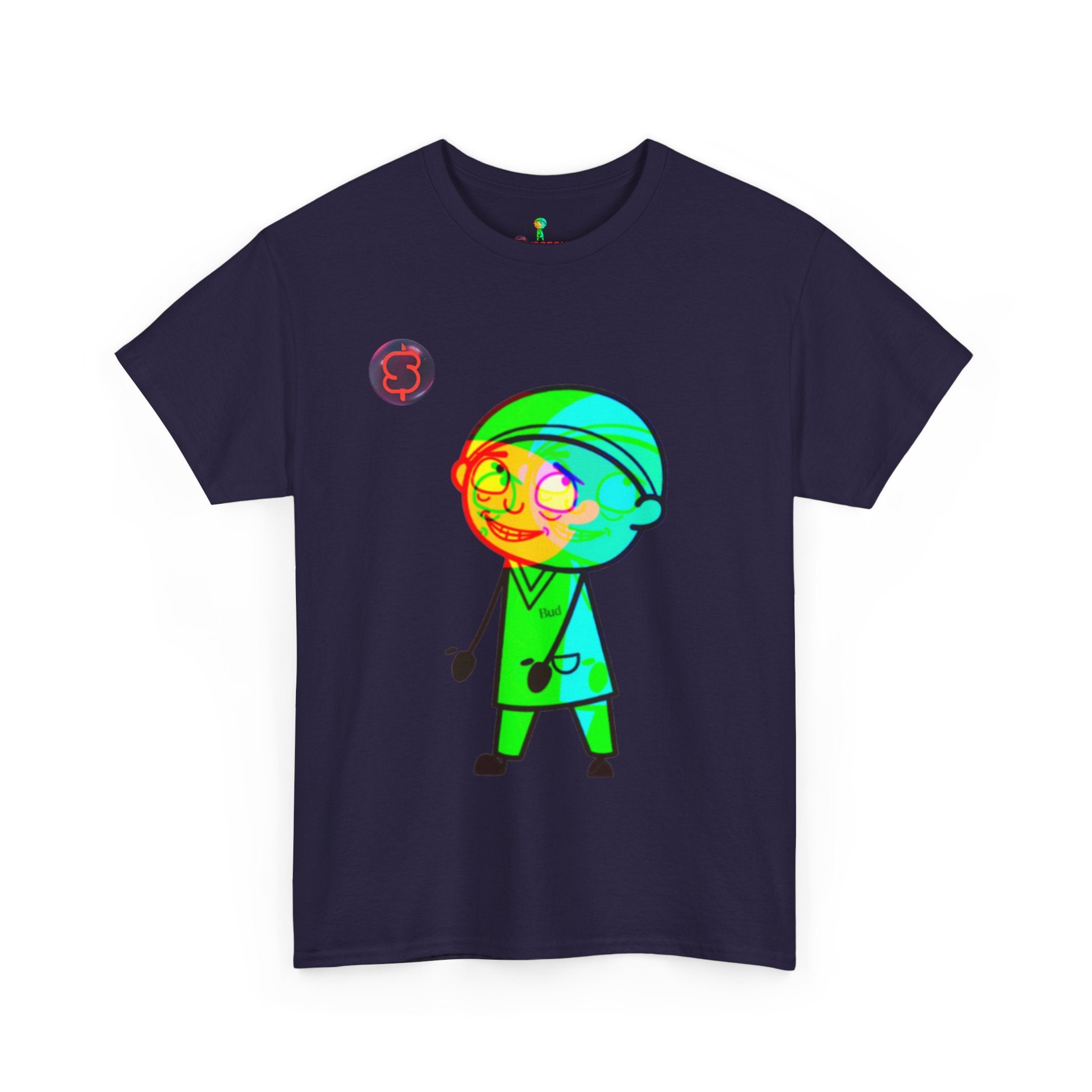 Unisex Heavy Cotton Tee - Colorful Cartoon Surgeon Logo & 'We Win Together' Motivational Graphic Tee