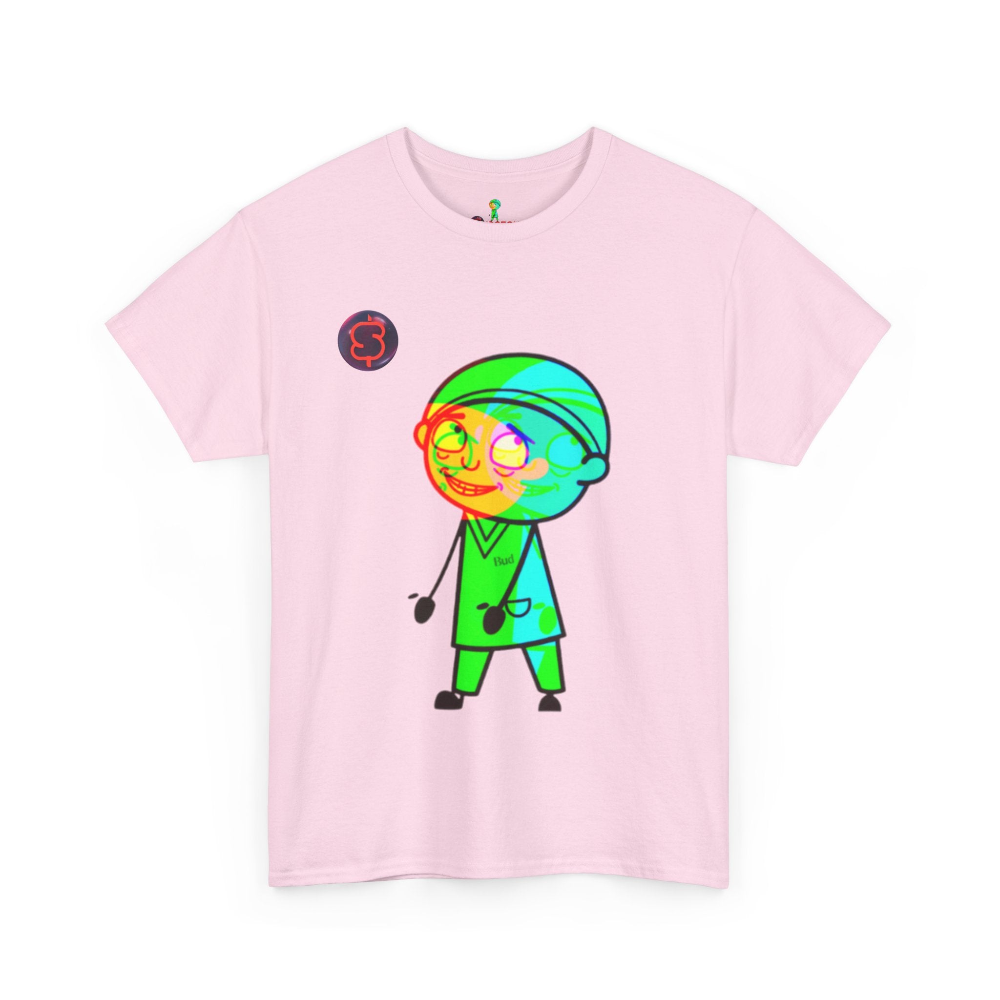 Unisex Heavy Cotton Tee - Colorful Cartoon Surgeon Logo & 'We Win Together' Motivational Graphic Tee