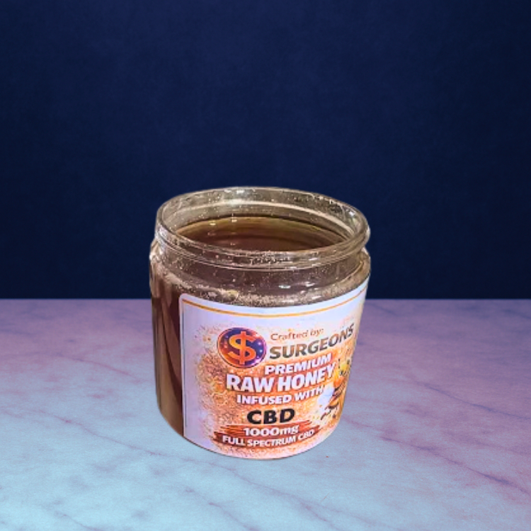 Full Spectrum CBD Infused Honey 1000mg